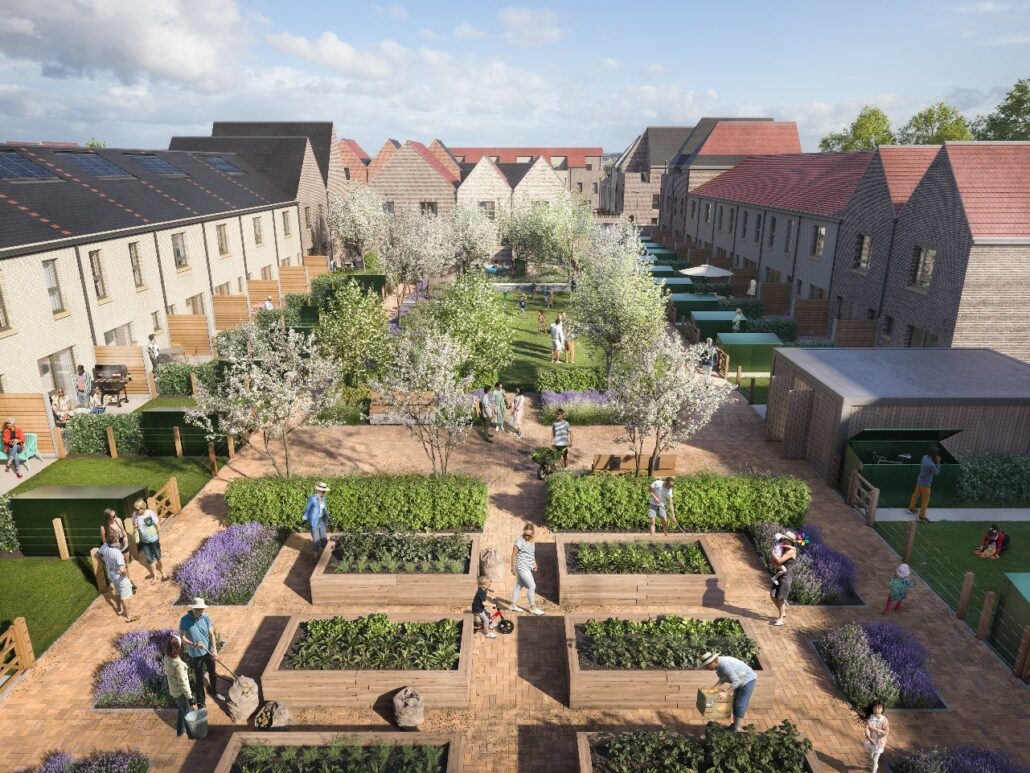 Exemplar approaches to placemaking recognised with the Landscape Institute’s 2022 Building with Nature Award for High-quality Green Infrastructure